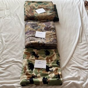 Camouflage fleece